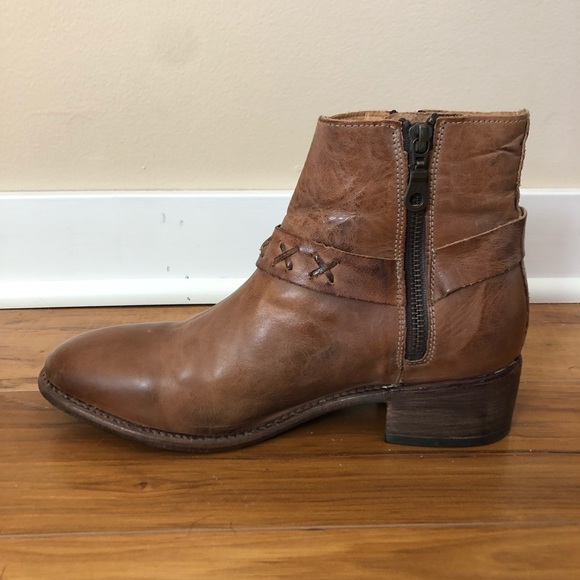 Bed Stu Cobbler Series Blush-toned Leather Boots - Picture 4 of 8